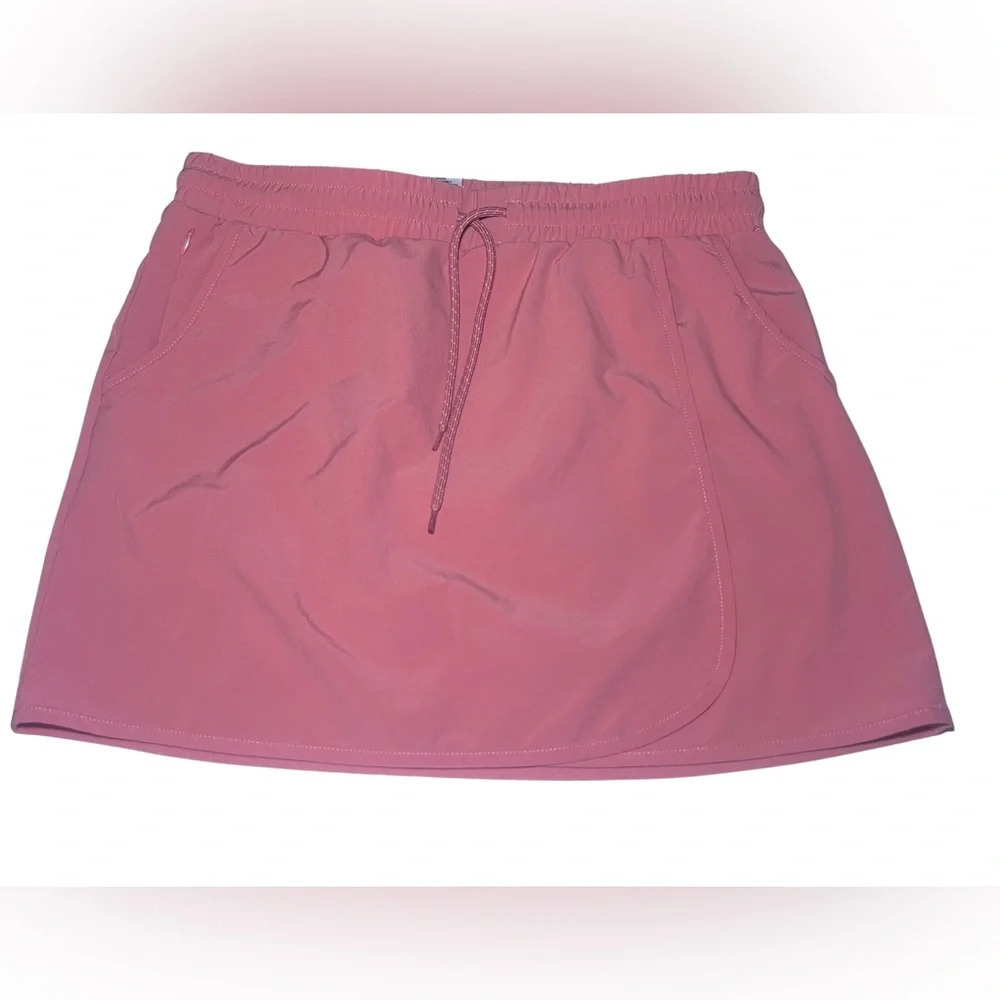 Avalanche Outdoor Supply Womens Faux Wrap Skort Elastic Tie Waist Large